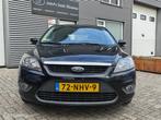 Ford Focus 5deurs 1.6 Comfort Airco LM Parkeersens. Trekhaak, 4 cilinders, 620 kg, Zwart, Origineel Nederlands