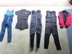 3 surfpakken en 1 wetsuit, Ophalen of Verzenden, Gebruikt, Kind, Overige typen