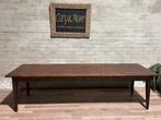 Geleefde boerentafel - 300 x 100 cm + 80 cm hoog / 3 lades, 200 cm of meer, Landelijk, Vijf personen of meer, Rechthoekig