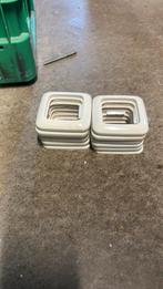 Afdekramen 1 vaks busch jaeger creme, Ophalen of Verzenden