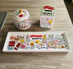 Blond Amsterdam Happy - NIEUW, Huis en Inrichting, Keuken | Servies, Ophalen, Blond Amsterdam, Nieuw, Bord(en)