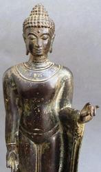 Om 1900 GROTE Brons Thaise Buddha Boeddha Siddhartha Gautama, Antiek en Kunst, Ophalen of Verzenden
