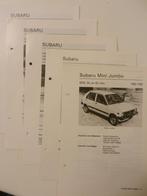 5x Subaru vraagbaak Olyslager Kluwer Jumbo 1300 t/m 1800, Auto diversen, Handleidingen en Instructieboekjes, Ophalen of Verzenden