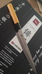 Sashimi mes Chroma Haiku H07, Ophalen of Verzenden, Zo goed als nieuw, Rvs of Chroom, Los bestek