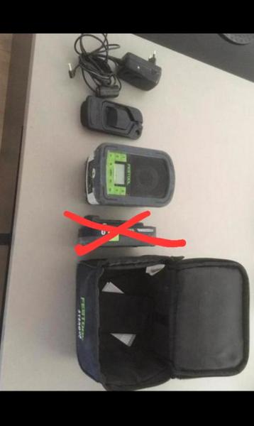 Festool radio met Bluetooth  beschikbaar voor biedingen