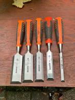 Bahco steek beitels 4x424 1x434 nieuw 40-38-32-25 12mm, Antiek en Kunst, Antiek | Gereedschap en Instrumenten, Ophalen of Verzenden