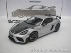 Porsche Cayman GT4 RS 2024 Silver Metallic 1/18 Minichamps, Hobby en Vrije tijd, Modelauto's | 1:18, Ophalen of Verzenden, Nieuw