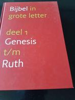 Bijbel in grote letters oude testament, Ophalen