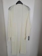 Gebreid vest lang, Ophalen of Verzenden, Nieuw, Wit
