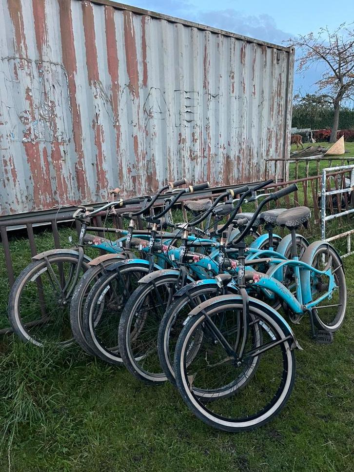 Phat Aloha Mahalo beach cruiser fiets 6 stuks, Fietsen en Brommers, Fietsen | Cruisers en Lowriders, Gebruikt, Staal, Ophalen