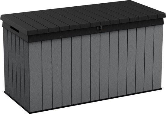 Keter Darwin Opbergbox 570L - Grijs, Tuin en Terras, Bergingen en Tuinkasten, Nieuw, Overige typen, Kunststof, Ophalen