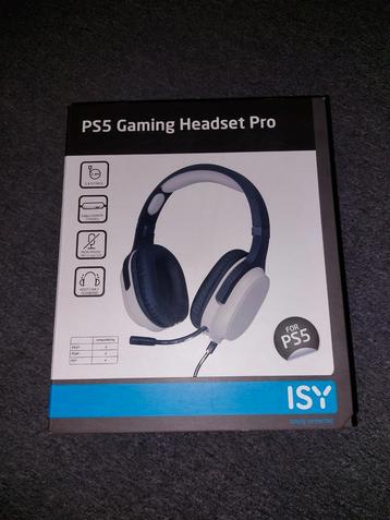 PS5 /PS4 gaming headset pro beschikbaar voor biedingen