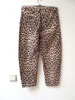 Z30 DROLE DE COPINE kuit broek beige zwart L = 38/40, Maat 38/40 (M), Beige, Ophalen of Verzenden, Zo goed als nieuw