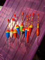 10 werp dobbers, Ophalen of Verzenden, Dobber of Lood