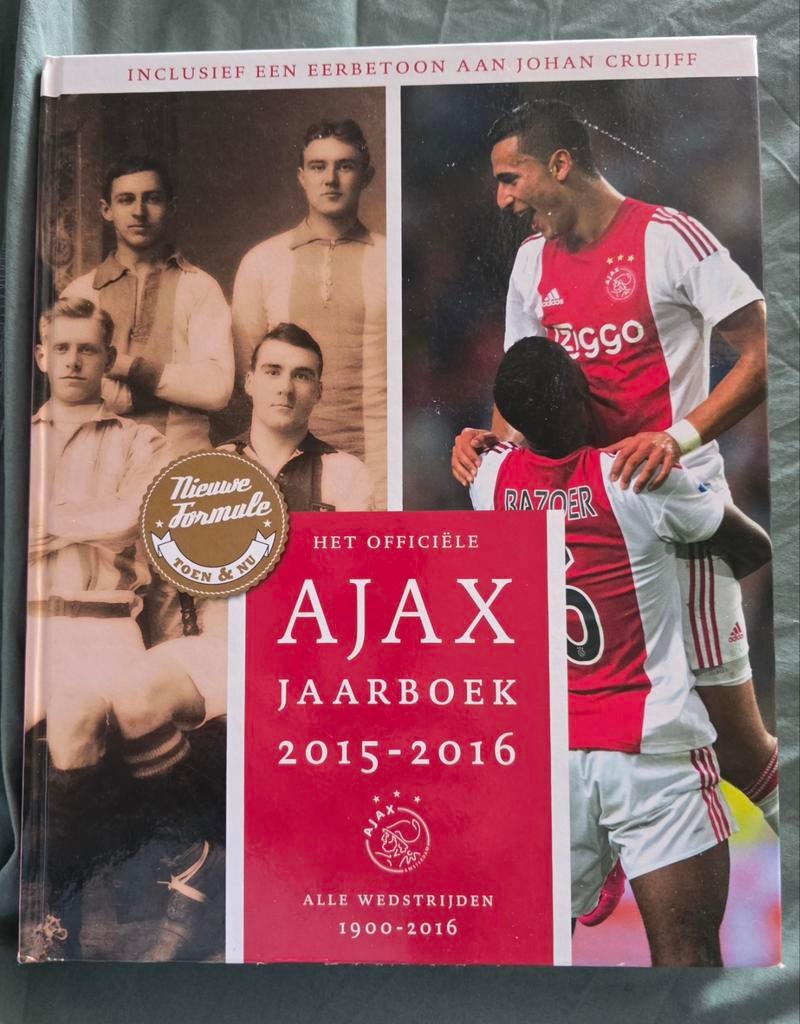 Ajax jaarboek 2015-2016, Ophalen of Verzenden, Zo goed als nieuw, Balsport