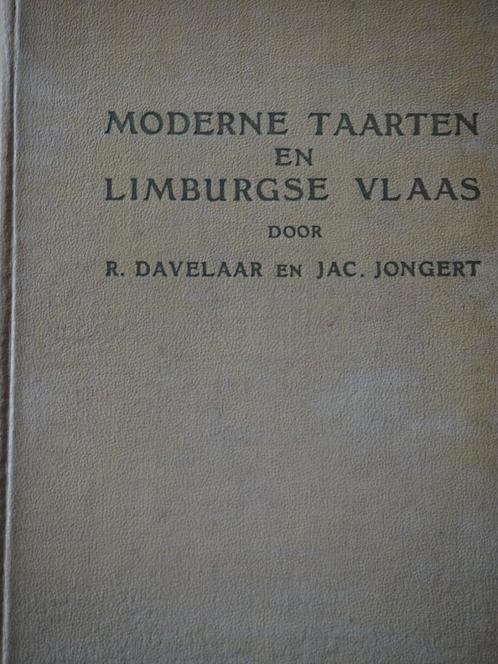 Moderne taarten en Limburgse Vlaas door R Davelaar, Boeken, Kookboeken, Gelezen, Taart, Gebak en Desserts, Nederland en België