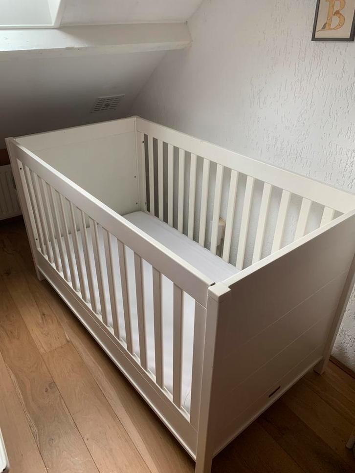 Theophiel &Patachou ledikant, Kinderen en Baby's, Kinderkamer | Bedden, Gebruikt, 140 tot 160 cm, 70 tot 85 cm, Lattenbodem, Ophalen