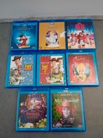 Blu-ray 8x Disney Fantasia Assepoester Wreck it Ralph, Gebruikt, ., Ophalen of Verzenden, Tekenfilms en Animatie