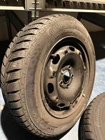 Set winterbanden met velgen-165/70 R14, Ophalen of Verzenden