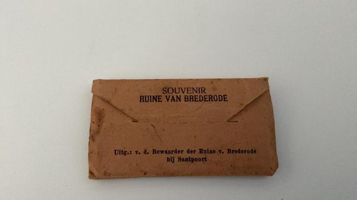 Ruïne van Brederode Leporello, Antiek en Kunst, Curiosa en Brocante, Ophalen of Verzenden