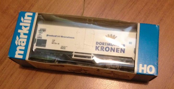 Marklin hO wagon nr 4416 (Dortmunder Kronen), Hobby en Vrije tijd, Modeltreinen | H0, Zo goed als nieuw, Wagon, Wisselstroom, Märklin