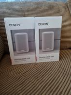 Denon Home 150 Draadloze Speaker nieuw - Wit ×2, Ophalen of Verzenden, Zo goed als nieuw, Minder dan 60 watt, Front, Rear of Stereo speakers