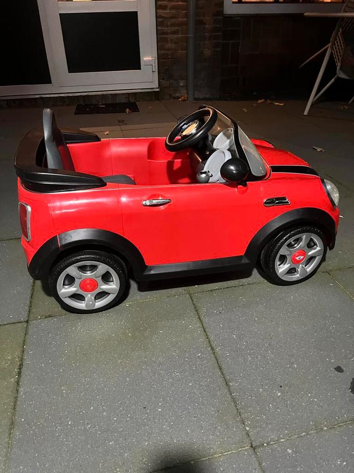 Mini Cooper Kinderauto op Accu, Kinderen en Baby's, Speelgoed | Buiten | Accuvoertuigen, Gebruikt, Ophalen