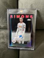Xavi Simons Topps Chrome Auto Black /10, Ophalen of Verzenden, Nieuw, Buitenlandse clubs, Spelerskaart