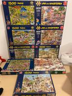 Jan van Haasteren puzzels 1500 stukjes, Hobby en Vrije tijd, Denksport en Puzzels, Ophalen of Verzenden, Zo goed als nieuw