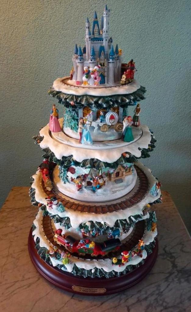 Disney Kerstboom met Draaimolen (Defect), Diversen, Kerst, Gebruikt, Ophalen