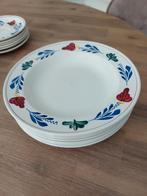 Servies Boerenbont, Huis en Inrichting, Keuken | Servies, Ophalen of Verzenden, Zo goed als nieuw, Bord(en), Aardewerk