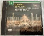 Handel Ton Koopman Water Music CD, Cd's en Dvd's, Cd's | Klassiek, Orkest of Ballet, Gebruikt, Ophalen of Verzenden, Barok