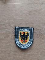 Patch brandweer Aaken Duitsland, Verzamelen, Militaria | Algemeen, Ophalen of Verzenden