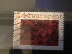 persoonlijke postzegel rozen roos bloemen gestempeld    265, Ophalen of Verzenden, Na 1940, Gestempeld