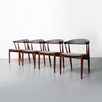 Vintage Deense Johannes Andersen stoelen, set van 4, Ophalen, Hout, Gebruikt, Vier