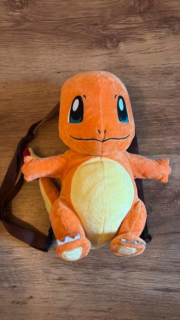Charmander - 30 cm - pokemon - knuffelrugzak beschikbaar voor biedingen