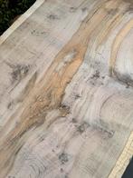 Mooie eiken boomstambladen 245x80x6 cm, Ophalen, Zo goed als nieuw, 250 cm of meer, Planken
