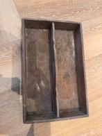 Brocante houten bestekbak, Ophalen of Verzenden