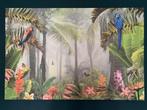 Schilderij IKEA jungle papegaai vogels 118x78 cm, Ophalen, 100 tot 125 cm, 75 cm of meer, Print