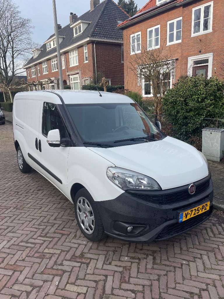 Fiat Doblo MAXI uit 2016 1.3 multijet, Auto's, Euro 5, Stof, Zwart, 4 cilinders
