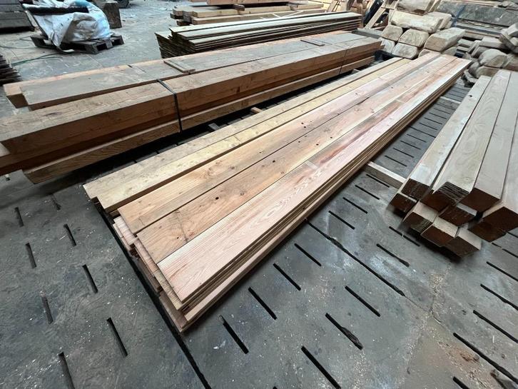 Douglas planken 25x195x5000 22 stuks, Doe-het-zelf en Verbouw, Hout en Planken, Nieuw, Plank, Overige houtsoorten, 300 cm of meer