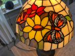 Tiffany tafellamp 45 cm hoogte glas in lood, Huis en Inrichting, Lampen | Wandlampen, Ophalen of Verzenden, Gebruikt, Glas