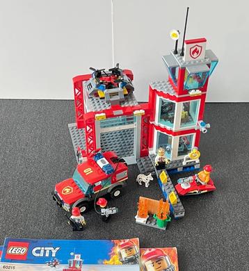 Lego City no. 60215: Brandweerkazerne (met licht & geluid!) beschikbaar voor biedingen
