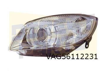 Skoda Fabia II/Roomster (-3/10) Koplamp Links (ellipsoid kop beschikbaar voor biedingen