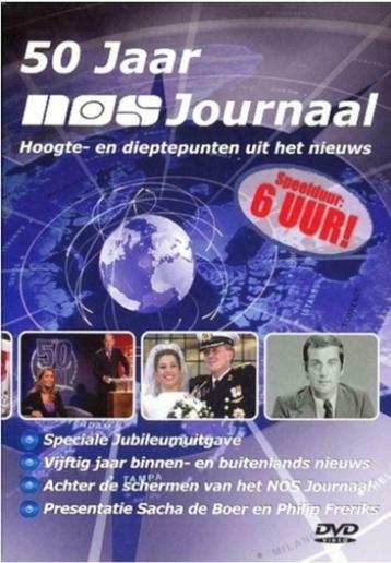 50 jaar NOS journaal 2 DVD Hoogte- en dieptepunten  beschikbaar voor biedingen