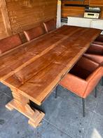 Prachtige houten tafel, Huis en Inrichting, Tafels | Eettafels, Ophalen, 100 tot 150 cm, 200 cm of meer, Zo goed als nieuw