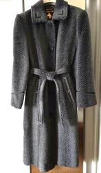 Blauw/grijze LAMA mantel SEDAN – valt als 44, Sedan, Maat 42/44 (L), Zo goed als nieuw, Verzenden