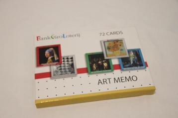 Art memo memory spel beschikbaar voor biedingen