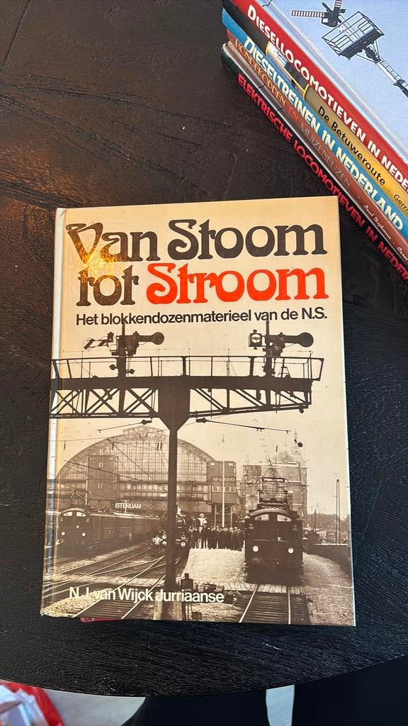 Van stoom tot stroom, Ophalen of Verzenden, Gebruikt, Trein, Boek of Tijdschrift