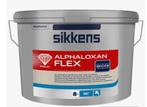 12,5 l Sikkens Alphaloxan Flex muurverf Ral 9001, Ophalen, Wit, Nieuw, Verf